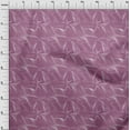 thumbnail image 4 of oneOone Cotton Poplin Twill Purple2 Fabric Moire Sewing Material Print Fabric By The Yard 56 Inch Wide, 4 of 4