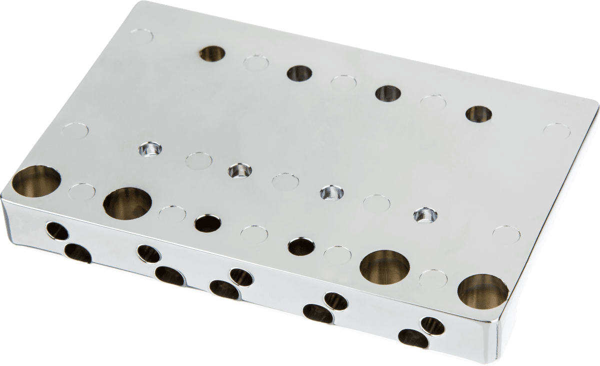 Fender Himass 5-String Bass Bridge Assembly with Brass Saddles