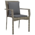 thumbnail image 6 of Bowery Hill PE Rattan 7 Piece Set Modular Garden Dining Set in Gray, 6 of 15