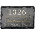 thumbnail image 7 of Beautifully Handcrafted and Customizable Slate Home Address Plaque (12"x8" or 16"x10") Improve the curb appeal of your property with this bespoke house sign., 7 of 7
