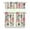 White-60, variant on Pioneer Kitchen Curtains and Valance Set 36 Inch Tier Beautiful Wild Peonies Flower 3 Pieces Set Dining Room Small Curtain Drapes Cafe Curtains Valance for Home Decor Rod Pocket