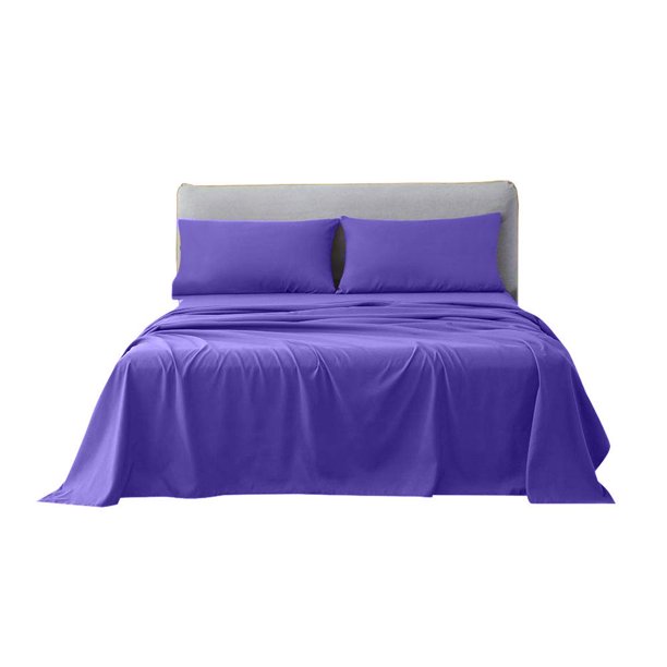 RV King Sheets easy to fit in RVmattress upto 15 Inch Solid Royal Blue