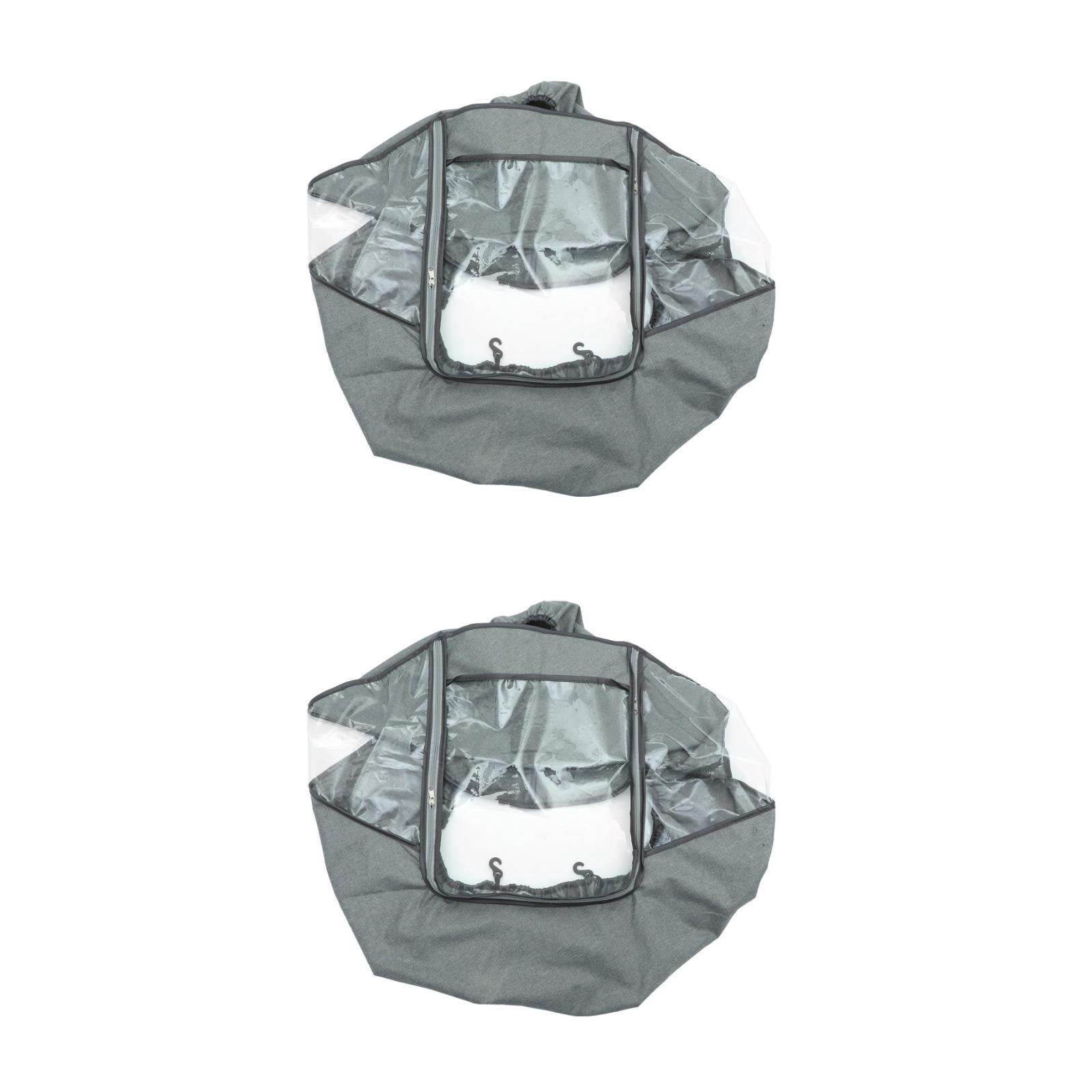 GOOHOCHY Windproof EVA Stroller Cover for Parents in Windy Weather 2Set