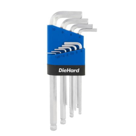 

DieHard Long Arm Hex Key Set Metric 10-Piece