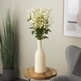 thumbnail image 2 of 35" Plastic Floral Tall Sweet Pea Artificial Flower Stem, by DecMode (12 Count), 2 of 9