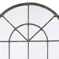 thumbnail image 4 of Benjara BM230910 Arched Window Pane Metal Accent Mirror, Bronze, 4 of 5