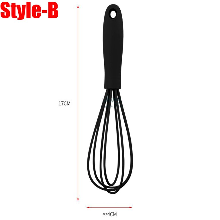  Collapsible Silicone Whisk for Blending Beating