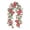 C, variant on Flower Garland 6ft Eucalyptus Garland Vines with Flowers for Wedding Reception Table Mantle Spring Room Decor Artificial Greenery