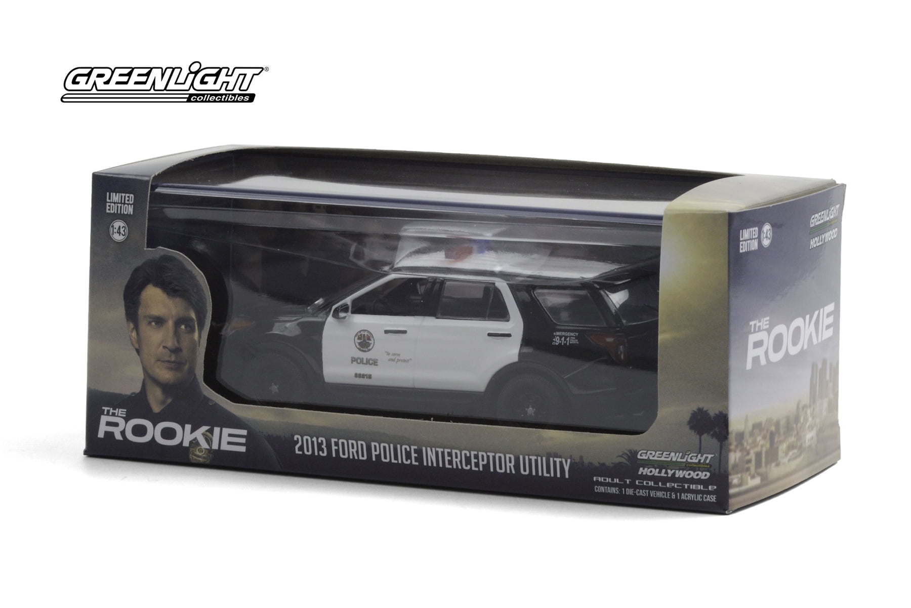 Greenlight 86587 Ford Police Interceptor utilidad desde el novato TV Series 1:43 