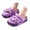 Purple, variant on AJGRHE Summer Kids Toddler Clogs Boys Girls Dinosaur on Slides Sandals Summer Beach Pool Outdoor Water Shoes Shower Slippers Garden Clogs Khaki 9.5-10Years