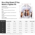 thumbnail image 6 of Picia Cow Women's Men's UPF 50+ Sun Protection Hoodie Shirt Long Sleeve SPF Fishing Outdoor UV Hiking Lightweight Shirts-3X-Large, 6 of 9