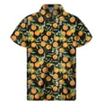 thumbnail image 1 of Banana Orange Dragon Fruit Pattern Shirt Men 3D Print Hawaiian Shirts Tops Summer Beach Short Sleeve Button Lapel Aloha Blouse, 1 of 5