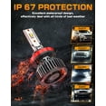thumbnail image 4 of 2x XWQHJW H11 H8 LED Fog Light Bulbs 6000K For Honda CR-V MK3 MK4 Accord VII CM, 4 of 9