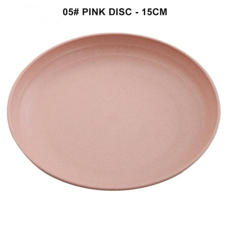 

Wheat Straw Dinner Plates Pizza Plate Lightweight Wheat Straw Plates Dessert Plate Dishes Unbreakable Dinner Plates