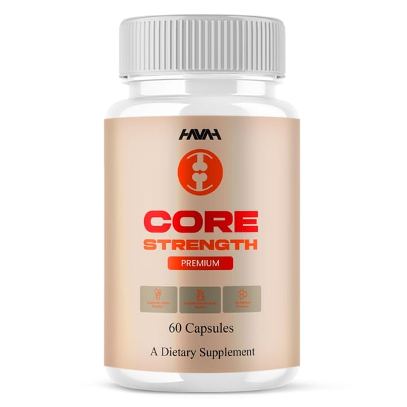 Core Strength Daily Health Management Support, CoreStrength Maximum Overall Health Supplement (60 Capsules)