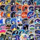 thumbnail image 1 of Pegatinas de anime de vinilo impermeables, 98 unidades/Lot Spaces Icons, 1 of 3