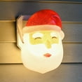 thumbnail image 5 of Ornativity Santa Porch Light Cover – Santa Claus Head Outdoor Front Porch Lamp Holiday Decoration Covers - Set of 2, 5 of 7