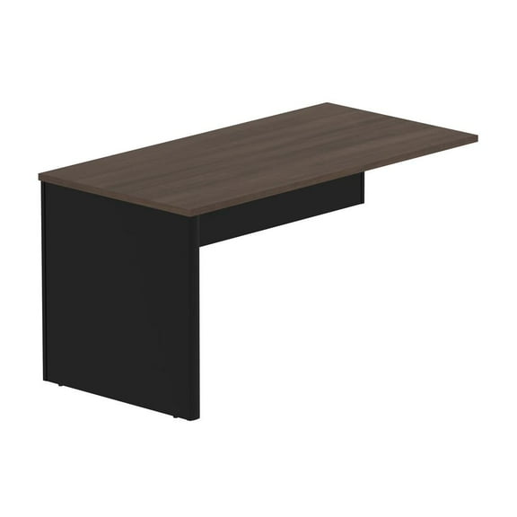 Bestar Connexion Desk Return in Antigua and Black