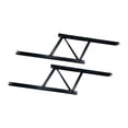 thumbnail image 4 of 2x bisagras de resorte para mesa de centro, bisagras para mecanismo, accesorio de elevación plegable para uso doméstico, marco de elevación para mesa, 4 of 9