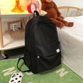 thumbnail image 3 of Mochila de color lindo, ligera, de gran capacidad, bolsa de libros para estudiantes, mochila escolar, mochila informal para viajes al aire libre, Camping, Picnic, 3 of 7