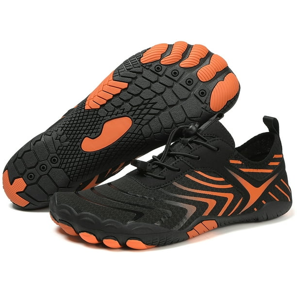 Zapatos de agua aguas arriba Aqua zapatos transpirable Qiuck secado playa natación calzado
