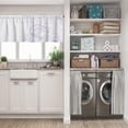 thumbnail image 3 of LALILO Kitchen Curtain Valance Bubbles Party Ball Bubble Rod Pocket Window Curtain 52"x 18" Set of 2, 3 of 7