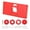 Red, variant on Riousery ABS Plastics Woodworking Engraving Machine Flip Board Milling Slotting Tool Trimming Machine Router Table Insert Plate With 4 Rings Blue 9.8 inches / 25 cm