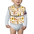 thumbnail image 4 of Bingfone Mess-Proof Baby Bib - Waterproof Bib for Baby Boy or Girl with Food Catcher Pocket, Unisex-Gnomes Autumn Harvest, 4 of 6