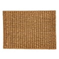 thumbnail image 5 of Saro Lifestyle Water Hyacinth Placemats With Woven Design (Set of 4) Silver 15"x15" Round, 5 of 5