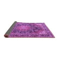 thumbnail image 2 of Ahgly Company Indoor Square Medallion Purple Traditional Area Rugs, 4' Square, 2 of 4
