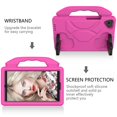 thumbnail image 3 of Samsung Galaxy Tab A 8.0 (2019) Case For Kids, Dteck Lightweight EVA Silicone Protecitve Cover Convertible Handle Case for Samsung Galaxy Tab A 8.0 SM-T290 SM-T295, Rose, 3 of 6