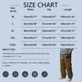 thumbnail image 3 of LWavelet Men's Waffle Texture Tapered Joggers Drawstring Waist Side Decor Label Soft Fabric Comfortable Daily Loungewear Pants Camel L, 3 of 4