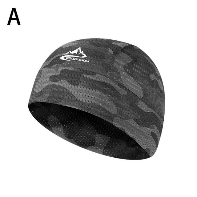 Moisture Wicking Cooling Skull Cap Quick-dry Inner Liner Beanie Sweatband Hat