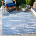 thumbnail image 2 of SAFAVIEH Cabana Maisy Indoor/Outdoor Area Rug, Blue/Beige, 5' x 8', 2 of 11