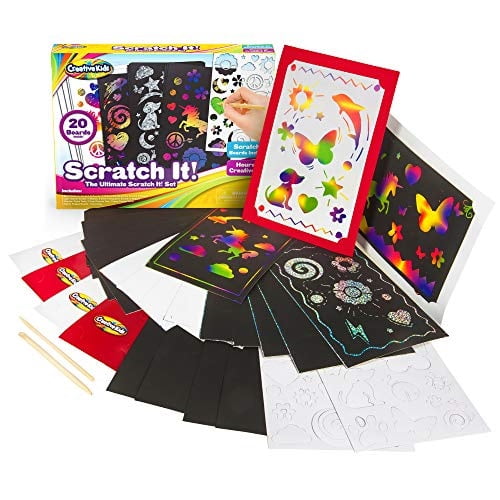 Deluxe Scratch It Activity Kit for Kids Fun AllinOne Scratchboard