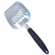 thumbnail image 1 of Tamiz de aleación de aluminio, cuchara de metal Kitty, pala profunda, mango largo, tamizado de caca, levantador de caca de gatito, duradero, resistente, para caja de arena, 1 of 5