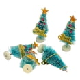 thumbnail image 3 of Mini árboles de Navidad Casa de Muñecas en Miniatura Árbol de Navidad Pequeño Mini Casa de Muñecas Juguetes de Simulación Adornos de Decoración Navideña ANGGREK Otros, 3 of 8