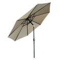 thumbnail image 2 of Trademark Innovations 10' Tilt Crank Patio Market Umbrella (Tan), 2 of 3