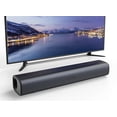 thumbnail image 1 of RIOWOIS Sound Bar for Smart TV, Soundbar TV Speakers with Customized Bass Reflector, Compact Design and Easy Set up, Home Audio Surround Sound System for TV PC Projector, Wall Mountable, 1 of 6
