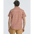 thumbnail image 4 of Real Essentials 3 Pack: Men's Regular-Fit Short Sleeve Woven Button Down Shirt with Pocket (Available in Big & Tall), 4 of 7