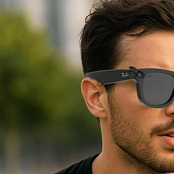 Pegatinas De Bloqueo De Luz LED Para Gafas Inteligentes, Aptas Para Meta Deslizante, Reutilizable, Adhesiva, Cubierta Para Cámara De Gafas, Color Negro