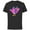 Black, variant on Disney Darkwing Duck - Short Sleeve Cotton T-Shirt for Adults -Customized-Natural
