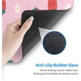 thumbnail image 4 of Pink Strawberry Large Extended Gaming Mousepad XL Mice Keyboard Long Desk Mat NonSlip Rubber Base Perfect for Office Laptop Computer Elevate Your Workspace (31.5"x12"), 4 of 6