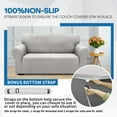 thumbnail image 7 of XYMHUN 1-Piece Sofa Cover Stretch Sofa Slipcover Non-Slip Couch Cover Machine Washable Furniture Protector,Sofa Silver Gray, 7 of 7
