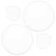 thumbnail image 1 of Ventilador redondo plegable de ventilador plegable de 2 piezas Ventilador portátil portátil de verano Ventilador redondo redondo, 1 of 5
