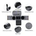 thumbnail image 4 of Organizador universal para cochecito con portavasos aislado, bolsa para teléfono desmontable y correa para el hombro, apto para cochecitos como Uppababy, Baby Jogger, Britax, BOB, Umbrella y Pet Strol, 4 of 5