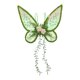 thumbnail image 3 of Ala de mariposa decorativa y versátil, para princesas, para disfraces, actuaciones en el escenario. Corona de varita verde NO, 3 of 8