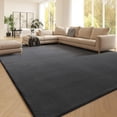 thumbnail image 2 of White Fur Rug Area Rug 5x7 Washable Shag Rug Fluffy Faux Rabbit Rug for Living Room Bedroom Playroom Nursery Rug Plush Throw Rug Luxury Home Decor, 2 of 8