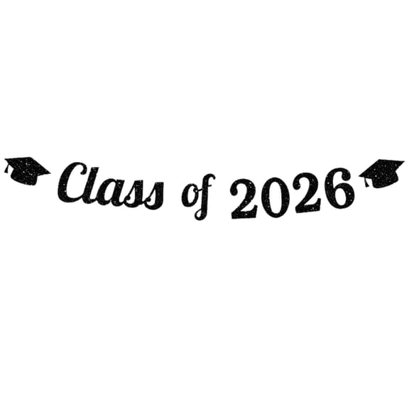 2026 Graduation Banners Party Decorations, Class of 2026 Graduation Banners for Congratulation Graduations Party Supplies, School, Home, Car Decorations