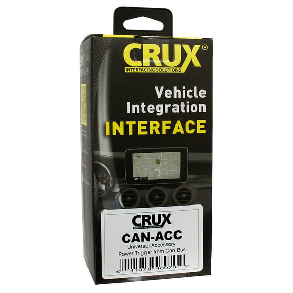 Crux Universal Vehicle Integration Accessory Power Trigger from Can Bus CAN-ACC
